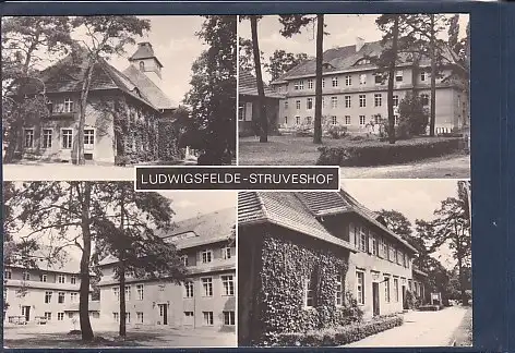 [Ansichtskarte] AK Ludwigsfelde Struveshof 4.Ansichten Zentralinstitut für Lehrerweiterbildung 1976. 