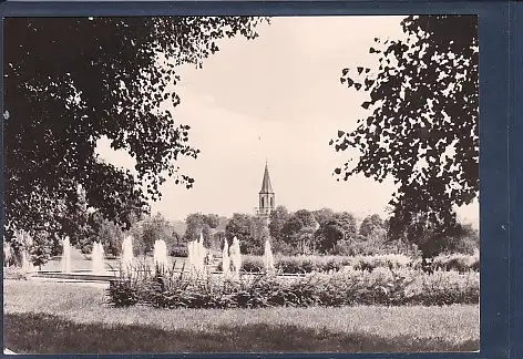 [Ansichtskarte] AK Zossen Im Park 1983. 