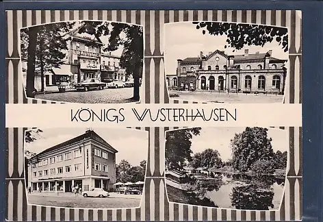 [Ansichtskarte] AK Königs Wusterhausen 4.Ansichten 1965. 
