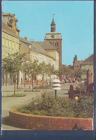 [Ansichtskarte] AK Luckenwalde Boulevard Ernst Thälmann Straße 1983. 