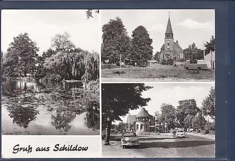 [Ansichtskarte] AK Gruß aus Schildow 3.Ansichten 1979. 