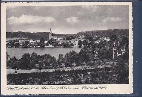 [Ansichtskarte] AK Bad Buckow ( Märk. Höhenland) Blick von der Ferdinandshöhe 1940. 