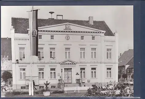 [Ansichtskarte] AK Wusterhausen / Dosse ( Kr. Kyritz) Rathaus 1984. 
