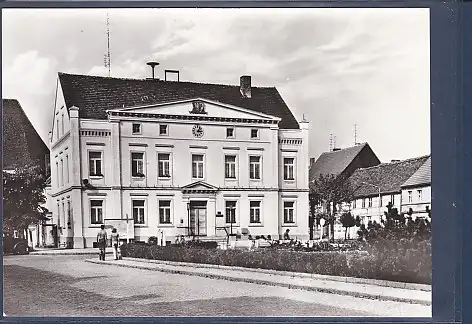 [Ansichtskarte] AK Wusterhausen / Dosse ( Kr. Kyritz) Rathaus 1981. 