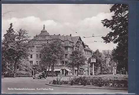 [Ansichtskarte] AK Berlin Niederschönhausen Kurt Fischer Platz 1962. 
