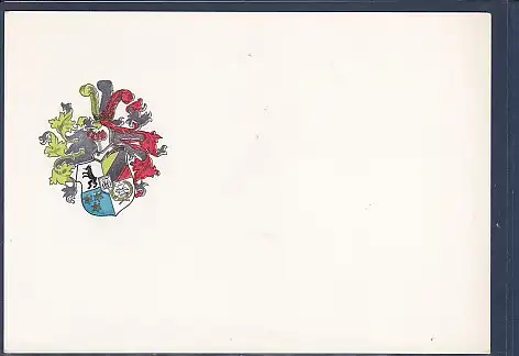 [Ansichtskarte] AK Berliner Burschenschaft Hevellia Berlin Zehlendorf Hohenzollernstrasse 11. 