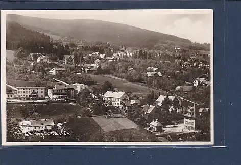 [Ansichtskarte] AK Ober Flinsberg mit Kurhaus 1940. 