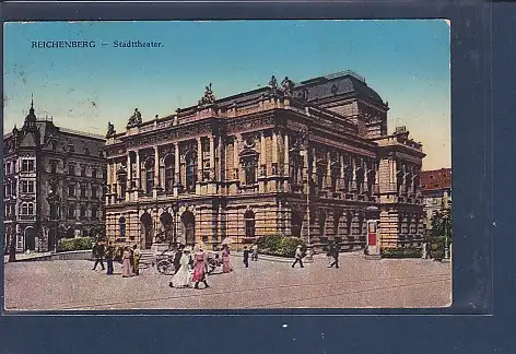 [Ansichtskarte] AK Reichenberg - Stadttheater 1907. 
