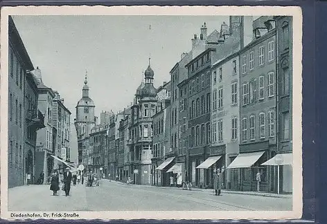 [Ansichtskarte] AK Diedenhofen Dr. Frick Straße 1940. 