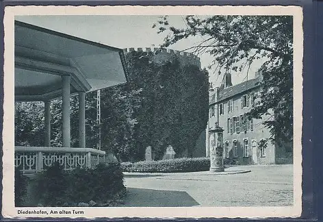 [Ansichtskarte] AK Diedenhofen Am alten Turm 1940. 