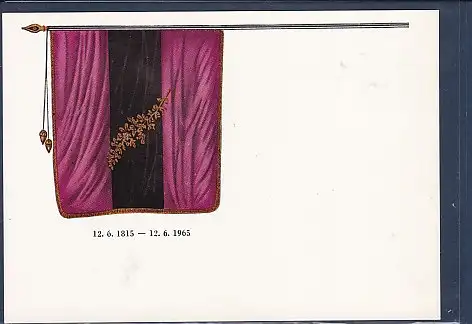 [Ansichtskarte] AK 12.6.1815 - 12.6.1965 Burschenschaft. 