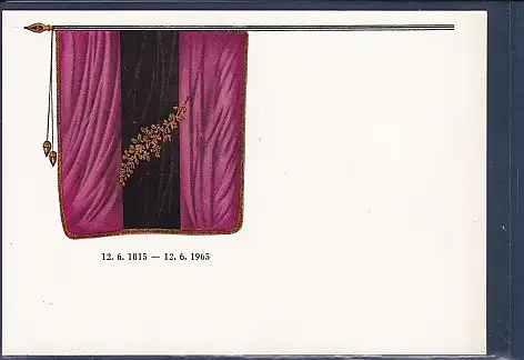 [Ansichtskarte] AK 12.6.1815 - 12.6.1965 Burschenschaft. 