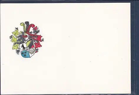 [Ansichtskarte] AK Berliner Burschenschaft Hevellia Berlin Zehlendorf Hohenzollernstrasse 11. 