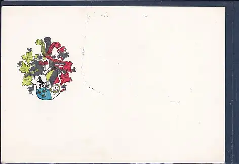 [Ansichtskarte] AK Berliner Burschenschaft Hevellia Berlin Zehlendorf Hohenzollernstrasse 11. 