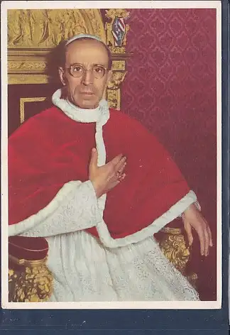 [Ansichtskarte] AK Pius XII 75. Deutscher Katholikentag Berlin 1952. 