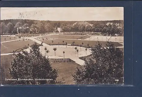 [Ansichtskarte] AK Ostseebad Brunshaupten Hindenburgplatz 1940. 