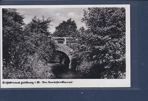 [Ansichtskarte] AK Luftkurort Feldberg i. M. Am ????kanal 1940. 