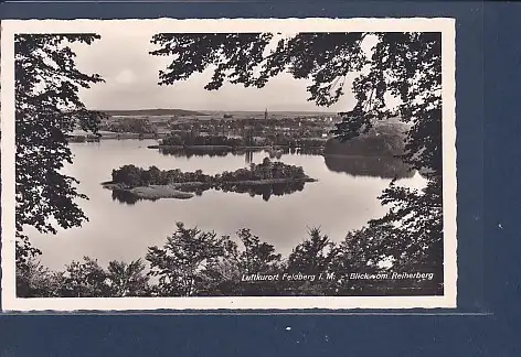 [Ansichtskarte] AK Luftkurort Feldberg i. M. Blick vom Reiherberg 1940. 