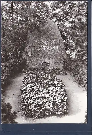 [Ansichtskarte] AK Kloster ( Hiddensee) Gerhart Hauptmann Grab 1982. 