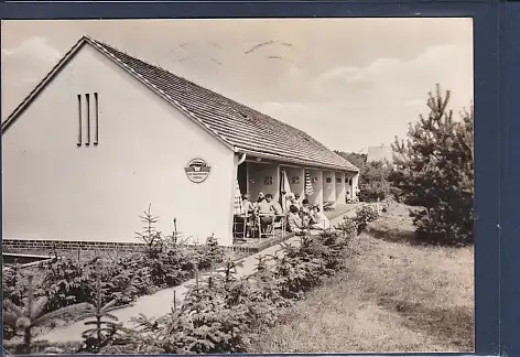 [Ansichtskarte] AK Ostseebad Dierhagen Bungalow des VEB Kraftverkehr Zwickau 1980. 