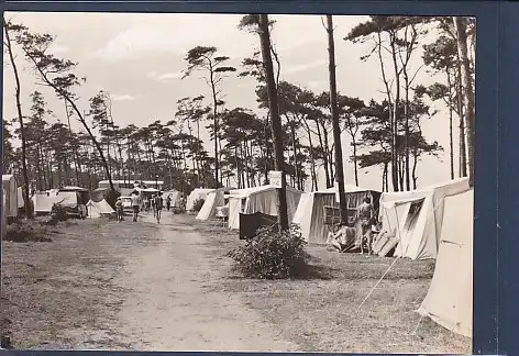[Ansichtskarte] AK Pepelow ( Kr. Bad Doberan) Zeltplatz 1970. 