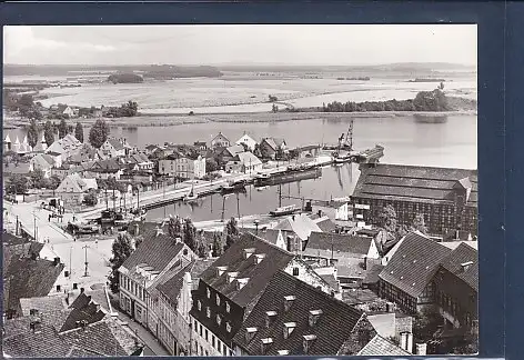 [Ansichtskarte] AK Wolgast Blick auf den Hafen 1982. 
