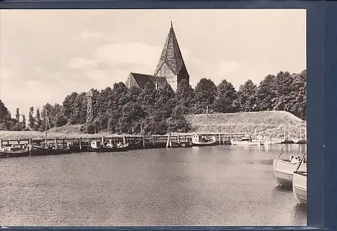 [Ansichtskarte] AK Insel Poel Kirchdorf Blick zur Wehrkirche 1969. 