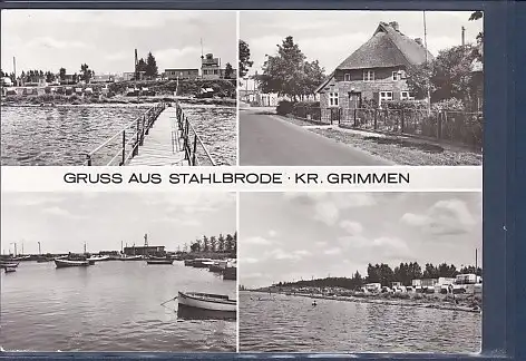 [Ansichtskarte] AK Gruss aus Stahlbrode Kr. Grimmen 4.Ansichten 1984. 
