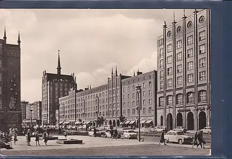 [Ansichtskarte] AK Rostock - Lange Straße 1967. 