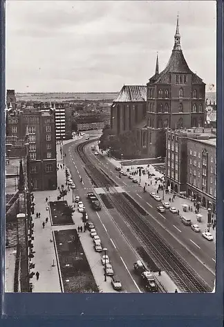 [Ansichtskarte] AK Rostock Lange Straße 1978. 