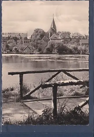 [Ansichtskarte] AK Gadebusch ( Meckl.) - Am Burgsee 1963. 