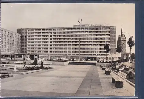 [Ansichtskarte] AK Rostock Interhotel Warnow und Kröpeliner Tor 1972. 