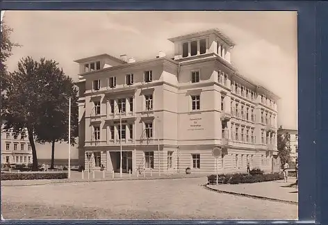 [Ansichtskarte] AK Heiligendamm Sanatorium für Werktätige Haus Berlin 1976. 