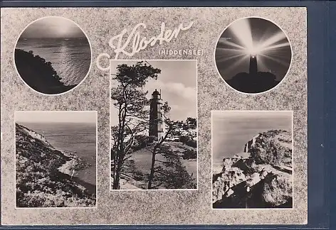 [Ansichtskarte] AK Kloster ( Hiddensee) 5.Ansichten 1962. 