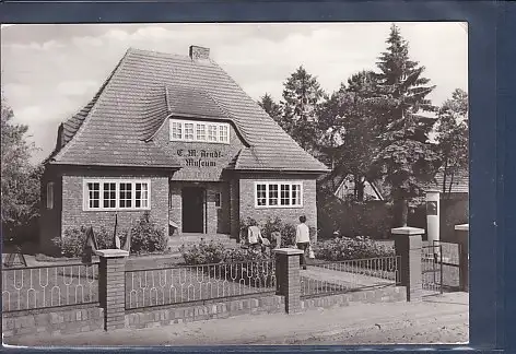 [Ansichtskarte] AK Garz ( Rügen) Ernst Moritz Arndt Museum 1979. 