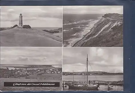[Ansichtskarte] AK Gruß von der Insel Hiddensee 4.Ansichten 1972. 