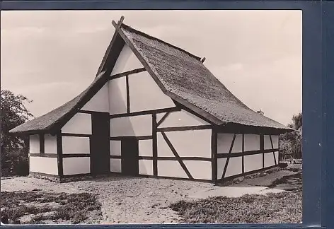 [Ansichtskarte] AK Historisches Museum Schwerin Hirtenkaten aus dem 18.Jahrhundert 1980. 
