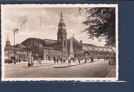 [Ansichtskarte] AK Hamburg Hauptbahnhof 1941. 