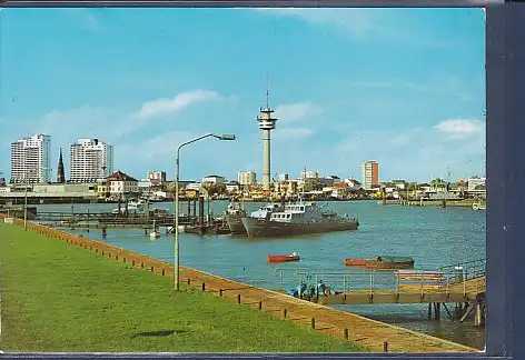 [Ansichtskarte] AK Seestadt Bremerhaven City Panorama 1985. 