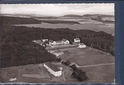[Ansichtskarte] AK Stiftung Christliches Erholungsheim Westerwald Rennerod Luftbild 1964. 