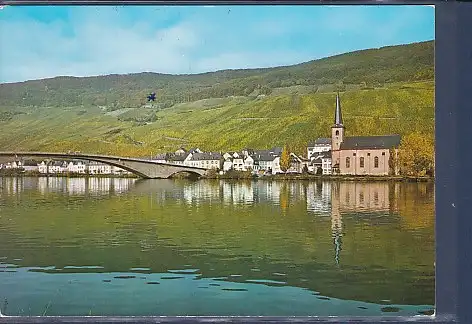 [Ansichtskarte] AK Weinort Piesport an der Mosel 1989. 