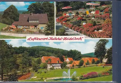 [Ansichtskarte] AK Luftkurort Kalletal - Heidelbeck 3.Ansichten Pension Bergcafe Parkstr.5 1970. 
