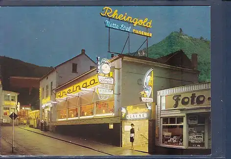 [Ansichtskarte] AK Hotel Restaurant Rheingold mit Zwergenhause Königswiner / Rhein Drachenfelsstraße 36 1970. 