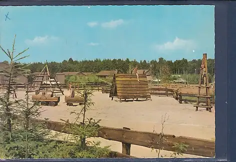 [Ansichtskarte] AK Erholungsgebiet Venekoten See Kinderspielplatz 1970. 