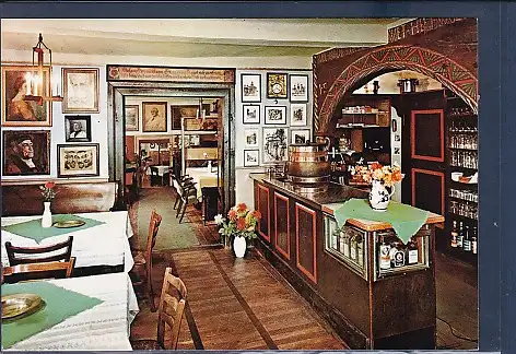 [Ansichtskarte] AK Gasthof Pension Künstlerklause Schieder Schwalenberg 1976. 