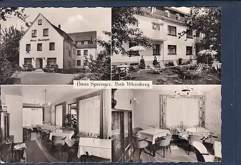 [Ansichtskarte] AK Haus Sprenger Bad Meinberg 4.Ansichten 1960. 