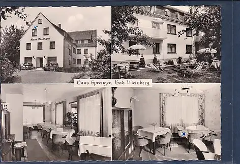 [Ansichtskarte] AK Haus Sprenger Bad Meinberg 4.Ansichten 1960. 