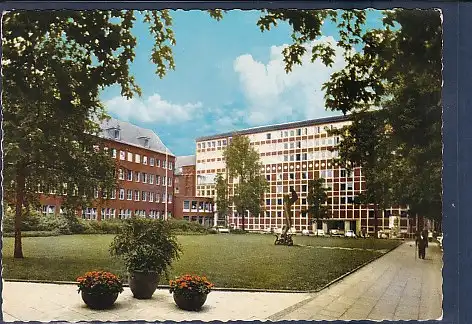 [Ansichtskarte] AK Herne Städt. Verwaltungsgebäude und Arbeitsamt 1967. 