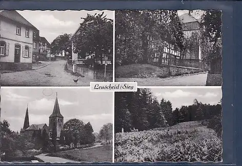 [Ansichtskarte] AK Leuscheid / Sieg 4.Ansichten 1960. 