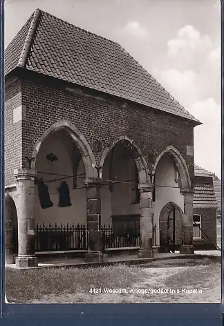 [Ansichtskarte] AK Wessum Kriegergedächtnis Kapelle 1975. 